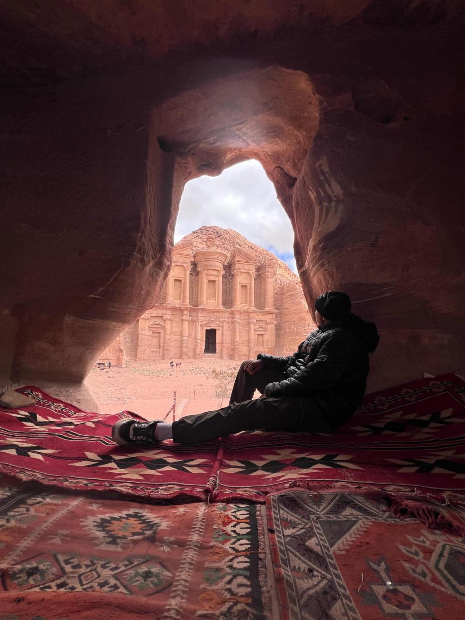 Happy Bedouin House Petra Bed & Breakfast Al Hayy Exterior foto